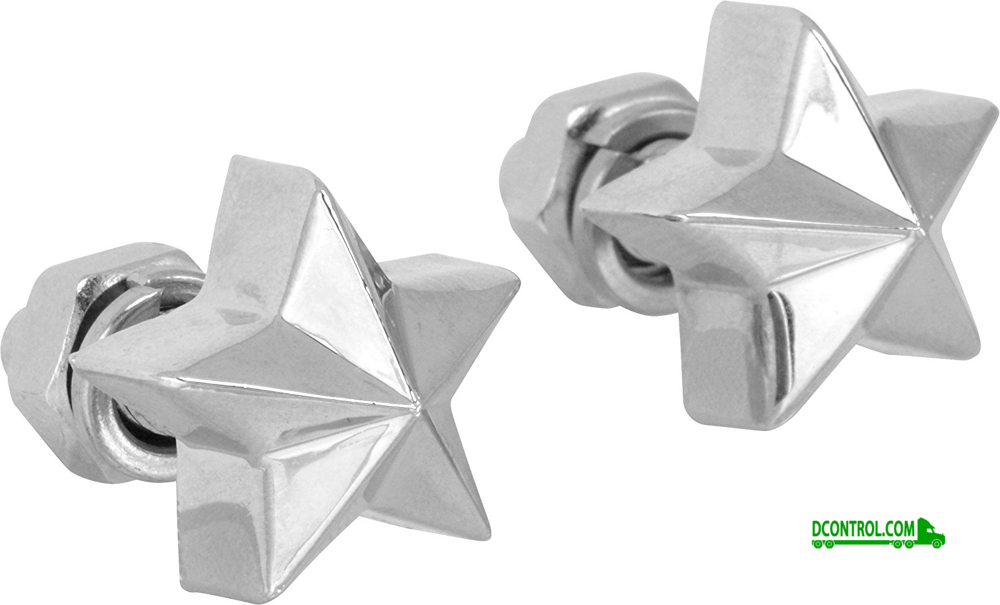Bell Automotive Nautical Star License Plate Fastener