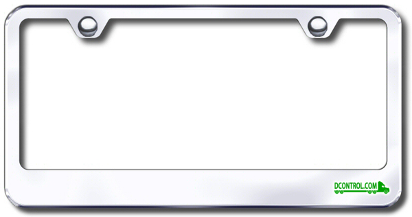 Automotive Gold Stainless Steel Polished License Plate Frame