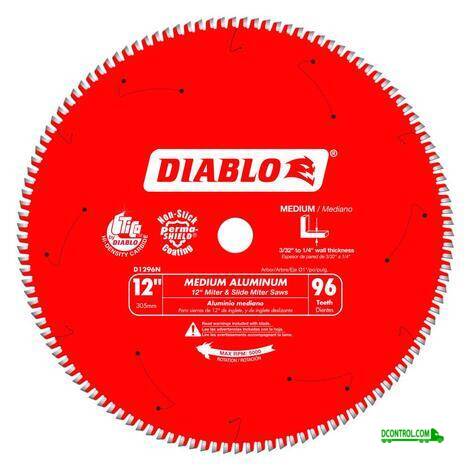 Diablo Diablo 12 IN X 96 Tooth Medium Aluminum SAW Blade