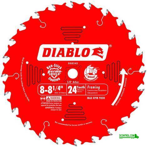 Diablo Diablo 8 TO 8-1/4 IN X 24 Tooth Framing SAW Blade