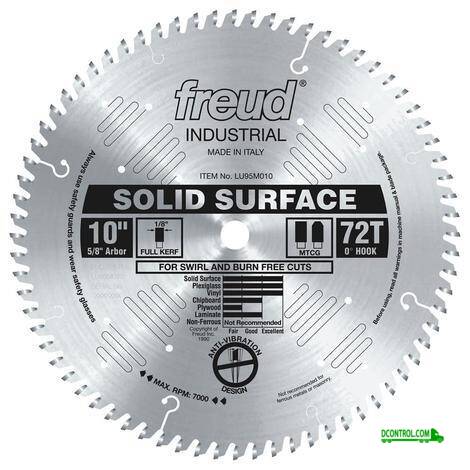 Freud Freud 10 IN. X 72T Solid Surface Blade