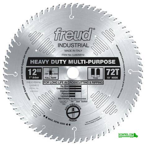 Freud Freud 12 IN. X 72T Heavy Duty Multi-purpose Blade