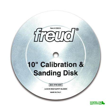 Freud Freud 10 IN. Calibration & Sanding Disc