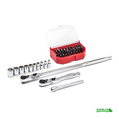 Gearwrench Gearwrench Slim Head Ratchet Set, 45 PC.