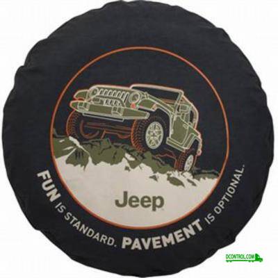 Jeep Jeep 30 Inch Spare Tire Cover - 82210886AB