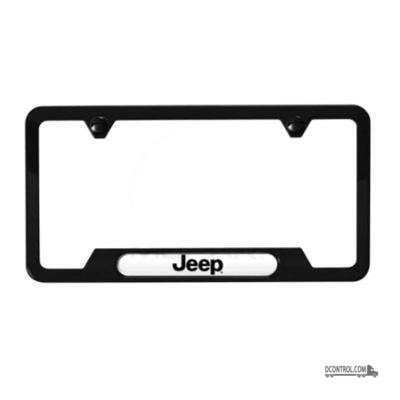 Jeep Jeep License Plate Frame (black) - 82213252AB