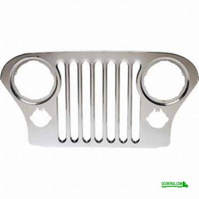 Jeep Jeep Factory Grille Cover (chrome) - 82208105