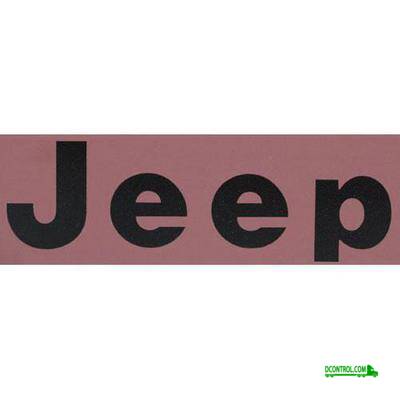 Jeep Jeep Decal (black) - 5AS15JX9