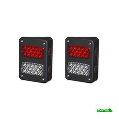 Warrior Products Warrior Steel LED Tail Lights - 2995