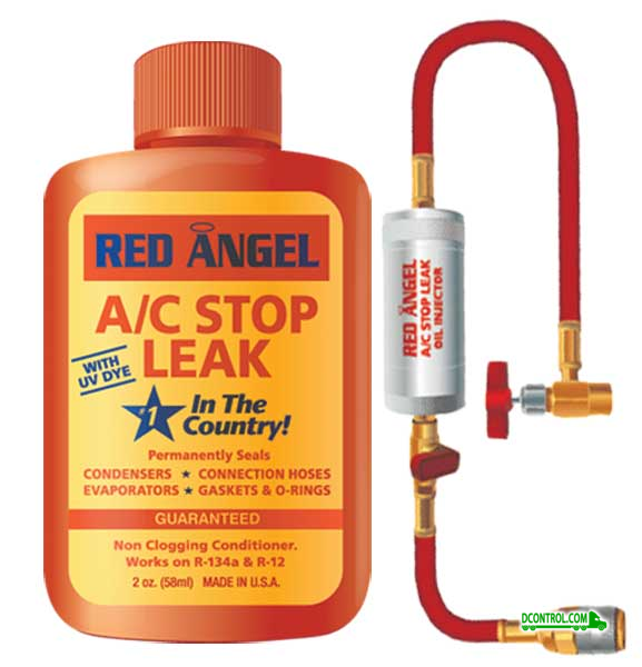 Red Angel RED Angel A/C Stop Leak &amp; Injector KIT